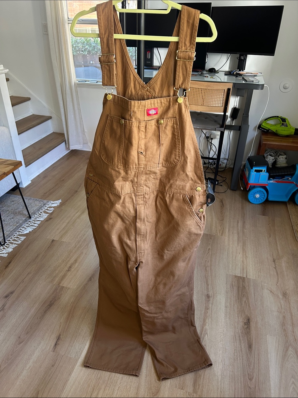 NWT Dickies Duck Bib Overall. Size 38x30.
